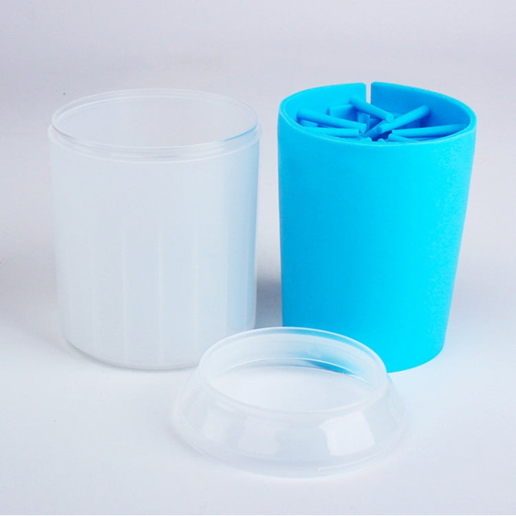 Tasse de nettoyage pour pattes de chat, de chien, en silicone, taille : petite, taille : petite