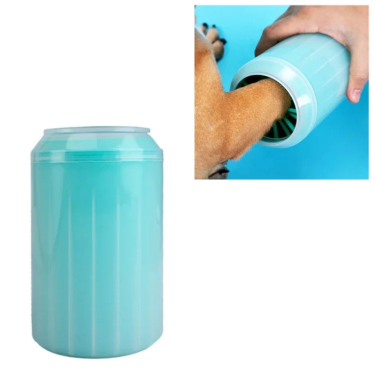 ペット 猫 犬用足洗いカップ クリーニングツール シリコン洗浄カップ サイズ: M, サイズ: M
