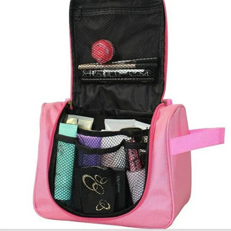Large Capacity Cosmetic Wash Bag, Pink