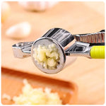 Presse-ail multifonction en acier inoxydable, presse-ail, outil de concassage ail-gingembre, râpe, casse-noisette, outil de cuisine, acier inoxydable 2