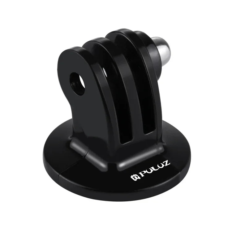 Adaptateur de fixation pour trépied PULUZ pour caméras d'action sportives PULUZ, fixation à pince flexible Jaws pour GoPro, Insta360, DJI et autres caméras d'action, fixation pour trépied (matériau PVC)