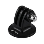 Adaptateur de fixation pour trépied PULUZ pour caméras d'action sportives PULUZ, fixation à pince flexible Jaws pour GoPro, Insta360, DJI et autres caméras d'action, fixation pour trépied (matériau PVC)
