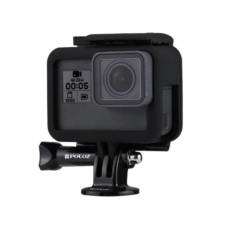 Adaptateur de fixation pour trépied PULUZ pour caméras d'action sportives PULUZ, fixation à pince flexible Jaws pour GoPro, Insta360, DJI et autres caméras d'action, fixation pour trépied (matériau PVC)
