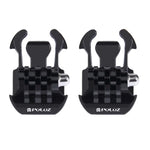 2 boucles à dégagement rapide horizontales PULUZ pour GoPro, Insta360, DJI et autres caméras d'action (2 pièces)