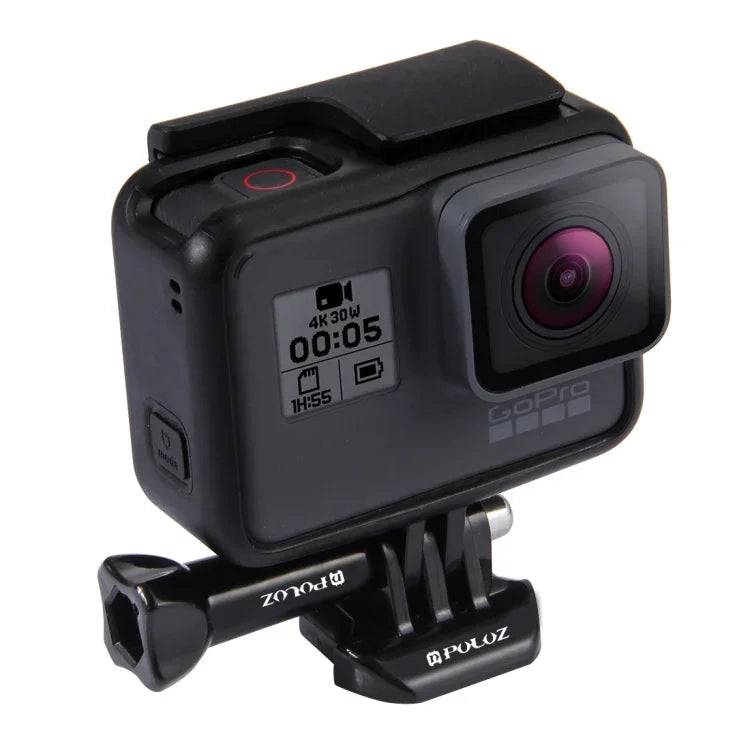2 boucles à dégagement rapide horizontales PULUZ pour GoPro, Insta360, DJI et autres caméras d'action (2 pièces)