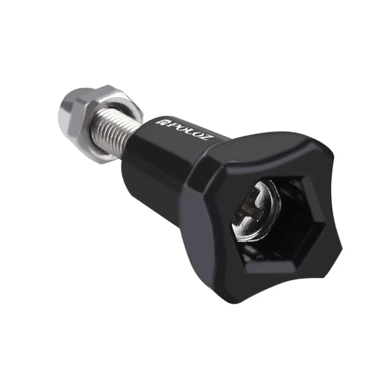 PULUZ Bouton moleté en plastique à vis courte standard pour GoPro, Insta360, DJI et autres caméras d'action, vis courte en plastique