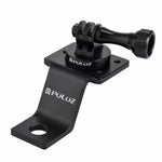 Support de fixation PULUZ en alliage d'aluminium pour moto avec adaptateur pour trépied et vis pour GoPro, Insta360, DJI et autres caméras d'action, Fixe 2 (noir), Fixe 2 (argent), Fixe 2 (rouge), Fixe 2 (bleu), Fixe 2 (or)
