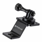 Support de fixation PULUZ en alliage d'aluminium pour moto avec adaptateur pour trépied et vis pour GoPro, Insta360, DJI et autres caméras d'action, Fixe 2 (noir), Fixe 2 (argent), Fixe 2 (rouge), Fixe 2 (bleu), Fixe 2 (or)