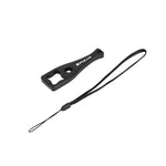 Clé à molette PULUZ en plastique avec dragonne pour GoPro, Insta360, DJI et autres caméras d'action, noire (PVC).