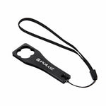 PULUZ CNC Aluminum Alloy Tighten Screw Cap Wrench Tool for GoPro Hero11 Black / HERO10 Black / HERO9 Black / HERO8 Black / HERO7 /6 /5 /5 Session /4 Session /4 /3+ /3 /2 /1, Xiaoyi and Other Action Cameras, Wrench (Aluminum Material) Blue              ...