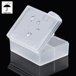 Boîte de rangement transparente en plastique rigide PULUZ pour batterie GoPro HERO4, AHDBT-301/201, AHDBT-401