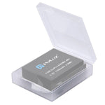 Boîte de rangement transparente en plastique rigide PULUZ pour batterie GoPro HERO4, AHDBT-301/201, AHDBT-401