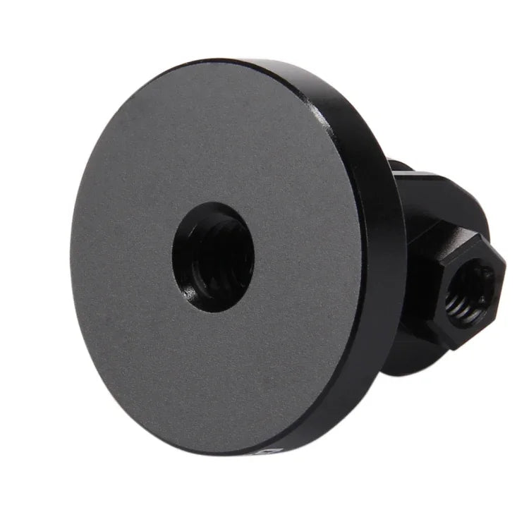 Adaptateur de trépied PULUZ à filetage 1/4 pouce, usiné CNC, compatible avec GoPro, Insta360, DJI et autres caméras d'action ; disponible en plusieurs couleurs : noir, or, bleu et rouge.