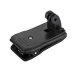 Support de fixation rapide PULUZ à 360° pour sac à dos ou chapeau, compatible avec GoPro, Insta360, DJI et autres caméras d'action.