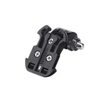 Support de fixation vertical PULUZ noir à boucle en J pour caméras d'action sportives PULUZ, compatible avec GoPro, Insta360, DJI et autres caméras d'action.