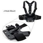 Support de fixation vertical PULUZ noir à boucle en J pour caméras d'action sportives PULUZ, compatible avec GoPro, Insta360, DJI et autres caméras d'action.