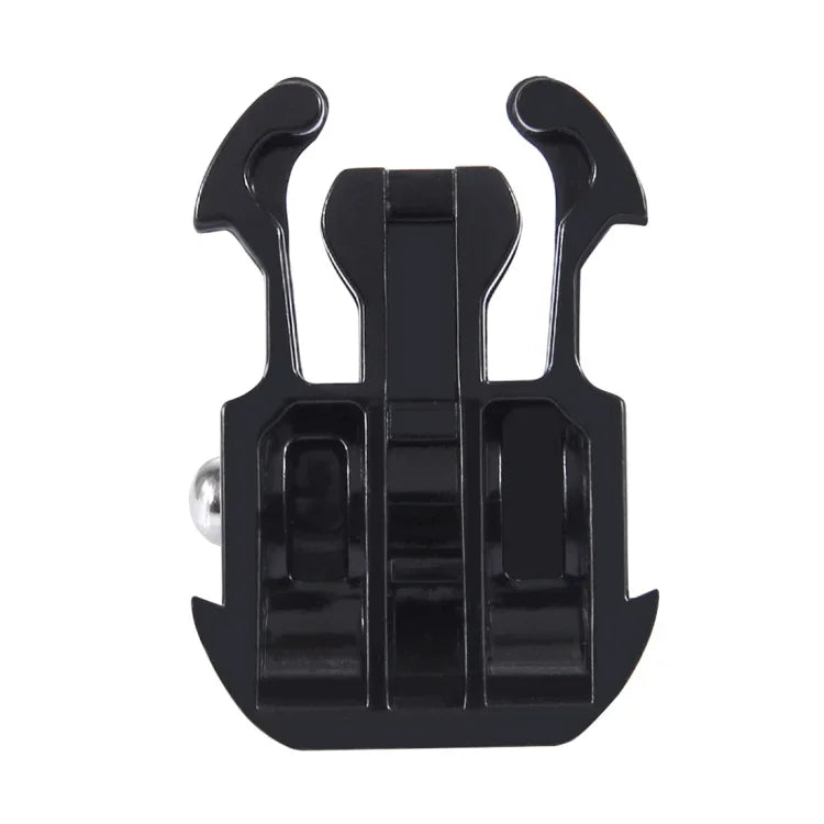 Boucle de dégagement rapide horizontale PULUZ pour caméras d'action sportives PULUZ, fixation à pince flexible Jaws pour GoPro, Insta360, DJI et autres caméras d'action, boucle de dégagement rapide