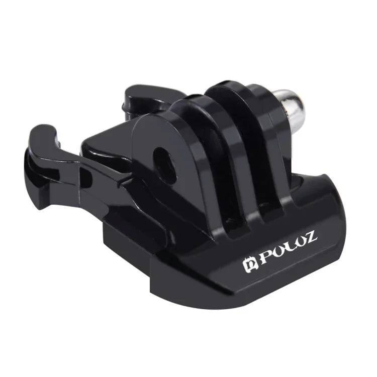 Boucle de dégagement rapide horizontale PULUZ pour caméras d'action sportives PULUZ, fixation à pince flexible Jaws pour GoPro, Insta360, DJI et autres caméras d'action, boucle de dégagement rapide