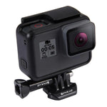 Boucle de dégagement rapide horizontale PULUZ pour caméras d'action sportives PULUZ, fixation à pince flexible Jaws pour GoPro, Insta360, DJI et autres caméras d'action, boucle de dégagement rapide