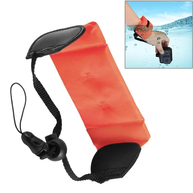 Dragonne flottante PULUZ pour la photographie sous-marine, compatible avec GoPro, Insta360, DJI et autres caméras d'action. Longueur : 20 cm.
