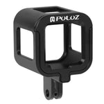 Boîtier de protection PULUZ en alliage d'aluminium usiné CNC avec cadre de sécurité pour GoPro HERO5 Session / HERO4 Session / HERO Session, pour HERO4 Session avec cadre, pour HERO5 Session avec cadre, pour HERO5 Session