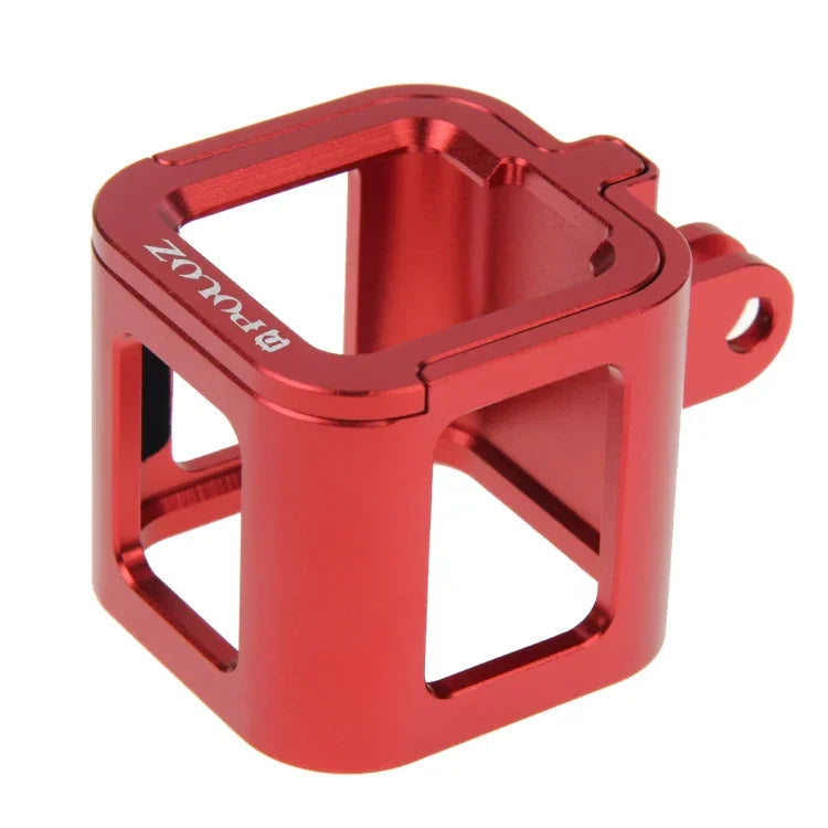 Boîtier de protection PULUZ en alliage d'aluminium usiné CNC avec cadre de sécurité pour GoPro HERO5 Session / HERO4 Session / HERO Session, pour HERO4 Session avec cadre, pour HERO5 Session avec cadre, pour HERO5 Session