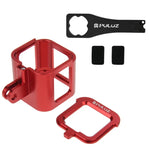 Boîtier de protection PULUZ en alliage d'aluminium usiné CNC avec cadre de sécurité pour GoPro HERO5 Session / HERO4 Session / HERO Session, pour HERO4 Session avec cadre, pour HERO5 Session avec cadre, pour HERO5 Session