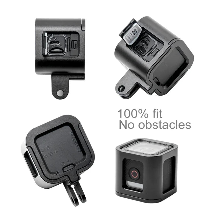 Boîtier de protection PULUZ en alliage d'aluminium usiné CNC avec cadre de sécurité pour GoPro HERO5 Session / HERO4 Session / HERO Session, pour HERO4 Session avec cadre, pour HERO5 Session avec cadre, pour HERO5 Session