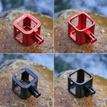 Boîtier de protection PULUZ en alliage d'aluminium usiné CNC avec cadre de sécurité pour GoPro HERO5 Session / HERO4 Session / HERO Session, pour HERO4 Session avec cadre, pour HERO5 Session avec cadre, pour HERO5 Session
