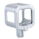 Boîtier de protection PULUZ en alliage d'aluminium usiné CNC avec cadre de sécurité pour GoPro HERO5 Session / HERO4 Session / HERO Session, pour HERO4 Session avec cadre, pour HERO5 Session avec cadre, pour HERO5 Session