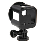 Boîtier de protection PULUZ en alliage d'aluminium usiné CNC avec clé métallique, bouchon d'objectif, vis et adaptateur pour trépied pour GoPro HERO5 Session / HERO4 Session / HERO Session. Compatible avec la HERO4 Session.