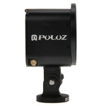 Boîtier de protection PULUZ en alliage d'aluminium usiné CNC avec clé métallique, bouchon d'objectif, vis et adaptateur pour trépied pour GoPro HERO5 Session / HERO4 Session / HERO Session. Compatible avec la HERO4 Session.