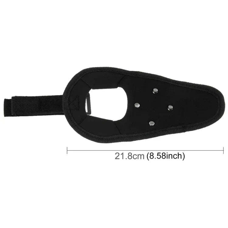 Support de paume de style gant à rotation 360° PULUZ pour GoPro, Insta360, DJI et autres caméras d'action.