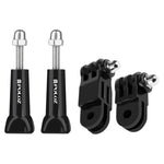 Bras pivotant réglable à 3 axes PULUZ avec 2 vis longues pour caméras d'action sportives PULUZ. Support de fixation flexible Jaws pour GoPro, Insta360, DJI et autres caméras d'action.
