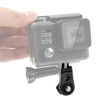 Adaptateur de fixation pour trépied à vis PULUZ compatible avec GoPro, Insta360, DJI et autres caméras d'action.