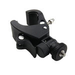 Support de guidon PULUZ pour moto et vélo avec fixation pour trépied et vis, compatible avec GoPro, Insta360, DJI et autres caméras d'action, support allongé
