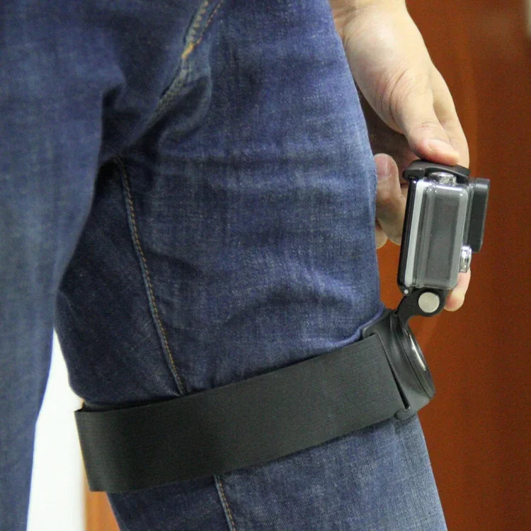 Support de fixation PULUZ 3 en 1 pour bras, poignet, jambe et bras, avec rotation à 360°, compatible avec GoPro, Insta360, DJI et autres caméras d'action.