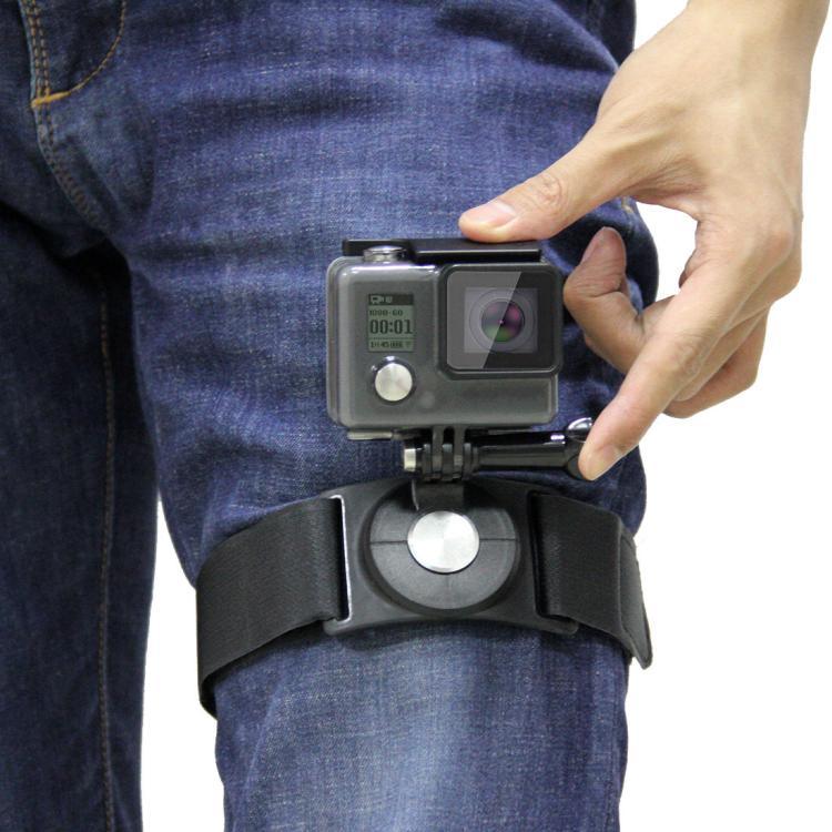 Support de fixation PULUZ 3 en 1 pour bras, poignet, jambe et bras, avec rotation à 360°, compatible avec GoPro, Insta360, DJI et autres caméras d'action.
