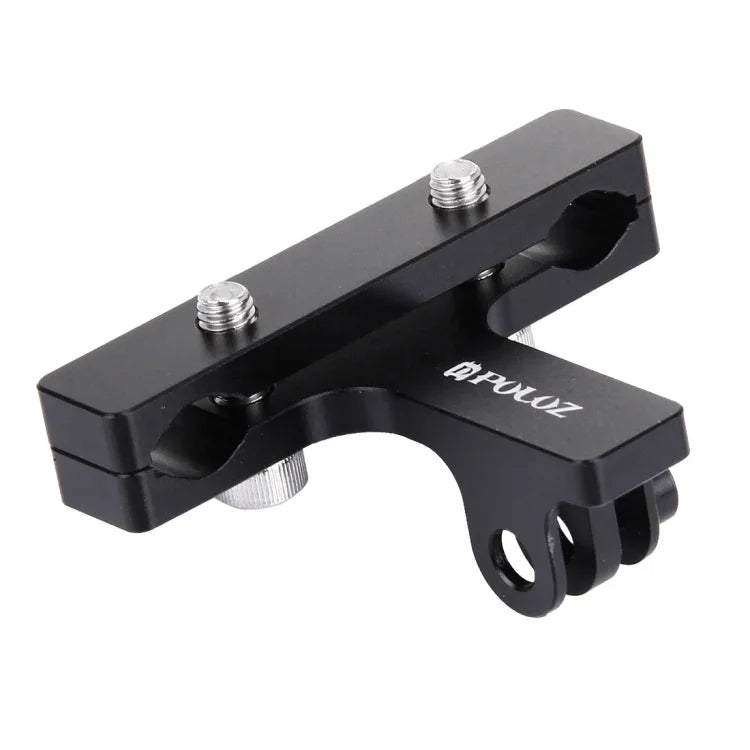 Support de selle de vélo en alliage d'aluminium PULUZ pour GoPro, Insta360, DJI et autres caméras d'action.