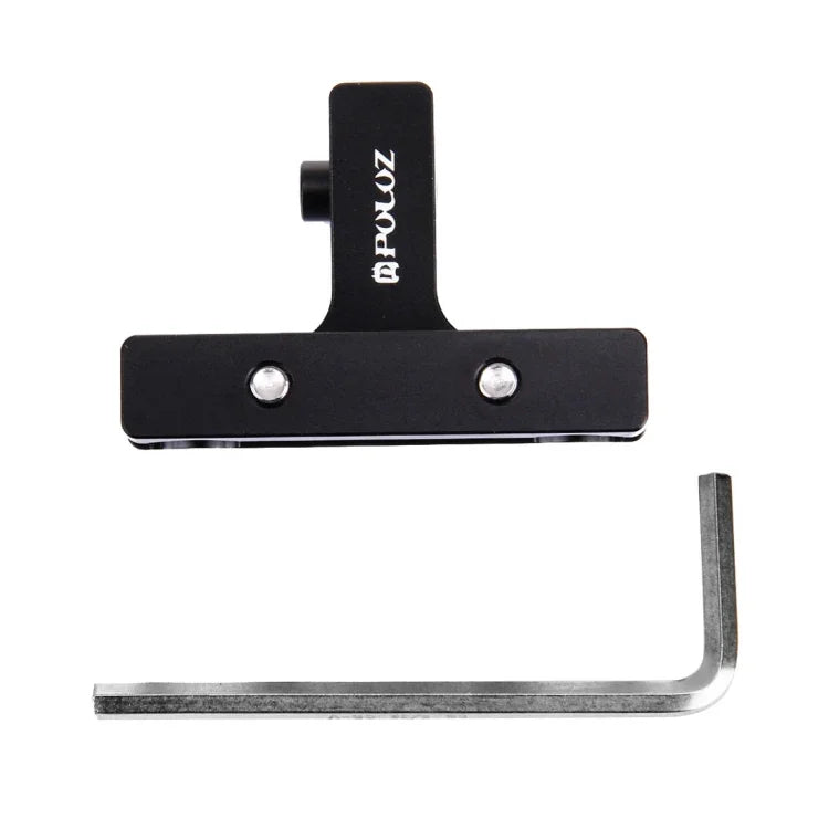 Support de selle de vélo en alliage d'aluminium PULUZ pour GoPro, Insta360, DJI et autres caméras d'action.