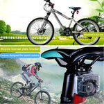 Support de selle de vélo en alliage d'aluminium PULUZ pour GoPro, Insta360, DJI et autres caméras d'action.