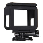 Boîtier de protection PULUZ en plastique ABS avec support et vis longue pour GoPro HERO (2018) /7 Noir /6 /5, pour GoPro HERO6 /5