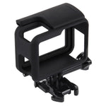 Boîtier de protection PULUZ en plastique ABS avec support et vis longue pour GoPro HERO (2018) /7 Noir /6 /5, pour GoPro HERO6 /5