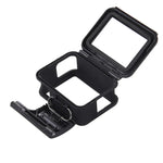 Boîtier de protection PULUZ en plastique ABS avec support et vis longue pour GoPro HERO (2018) /7 Noir /6 /5, pour GoPro HERO6 /5