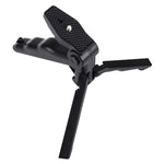 Support de trépied pliable PULUZ Grip avec adaptateur et vis pour GoPro, Insta360, DJI et autres caméras d'action, charge maximale : 2 kg