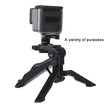 Support de trépied pliable PULUZ Grip avec adaptateur et vis pour GoPro, Insta360, DJI et autres caméras d'action, charge maximale : 2 kg
