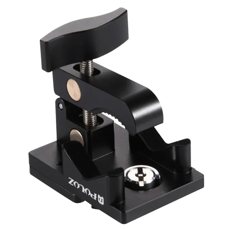 Support de fixation universel PULUZ en alliage d'aluminium pour GoPro, Insta360, DJI et autres caméras d'action.