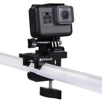 Support de fixation universel PULUZ en alliage d'aluminium pour GoPro, Insta360, DJI et autres caméras d'action.