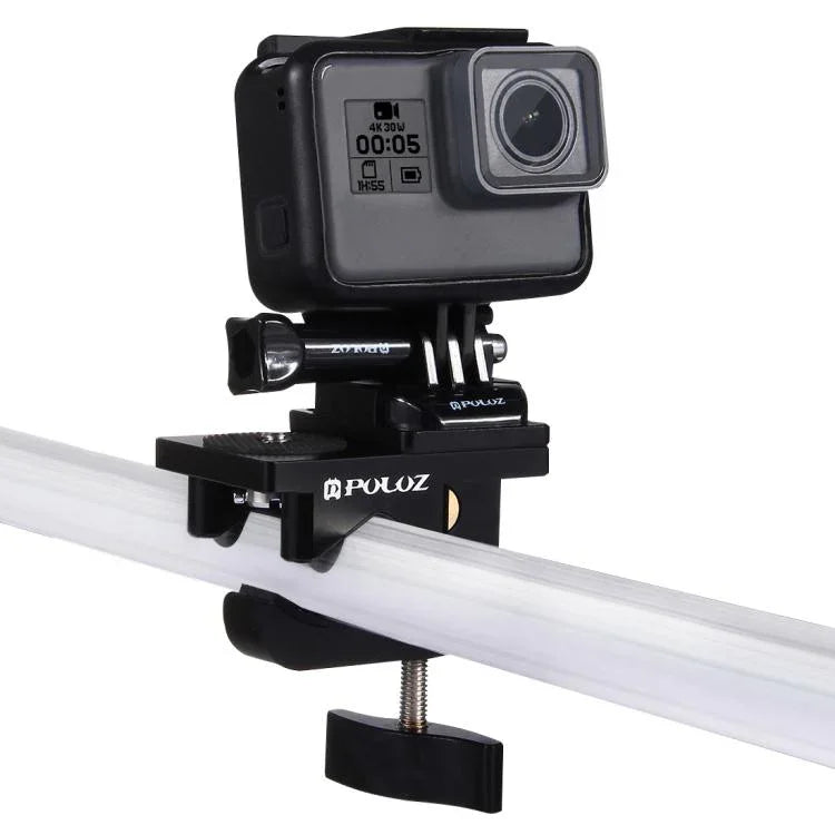 Support de fixation universel PULUZ en alliage d'aluminium pour GoPro, Insta360, DJI et autres caméras d'action.