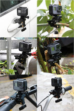 Support de fixation universel PULUZ en alliage d'aluminium pour GoPro, Insta360, DJI et autres caméras d'action.